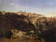 Corot Camille Volterra oil painting